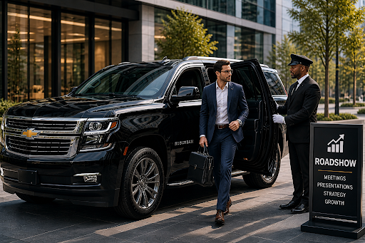 Executing a successful corporate roadshow requires detailed planning and precise execution. Our corporate roadshow transportation Massachusetts service is built specifically for businesses that demand efficiency, punctuality, and discretion. We understand that time is critical. Our team carefully coordinates routes, schedules, and logistics to ensure smooth transitions between meetings. Whether you're visiting investors, attending presentations, or coordinating multiple stops, we provide dependable transportation that aligns perfectly with your itinerary. With our expertise in corporate travel logistics, South Shore, MA, we eliminate delays and minimize stress, allowing you to focus entirely on your business objectives.